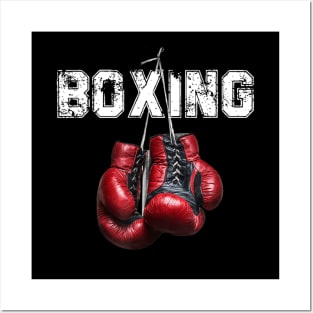 Funny Boxing T-Shirt - I Love Boxing Posters and Art